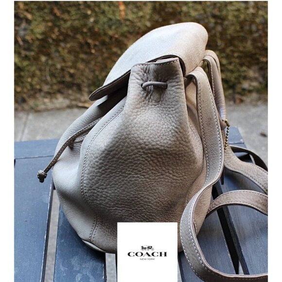 Coach Vintage - Sonoma Small Backpack Nubuc 4938 in Sand, Italy 1990s main image 8